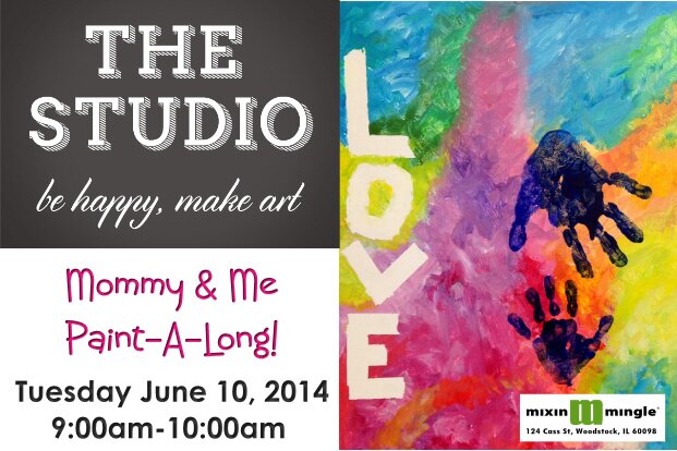 The Studio Art School Mommy & Me Paint-A-Long